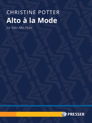 Alto a la Mode for Solo Alto Flute cover